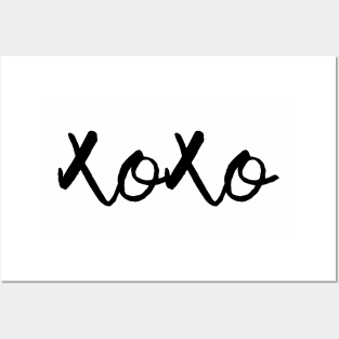 XOXO monochrome Posters and Art